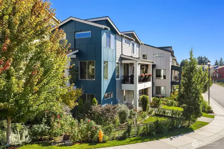 Sited on a corner lot in the tidy Greenbridge community.