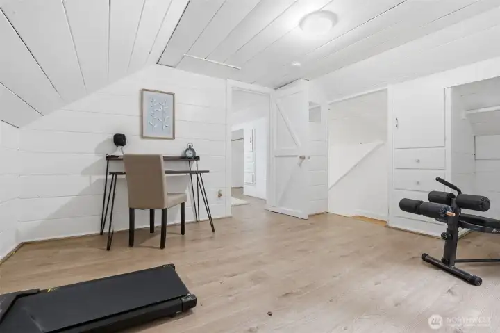 Upstairs office space