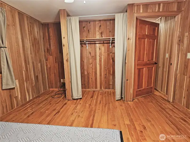 Closet space for all your precious items.