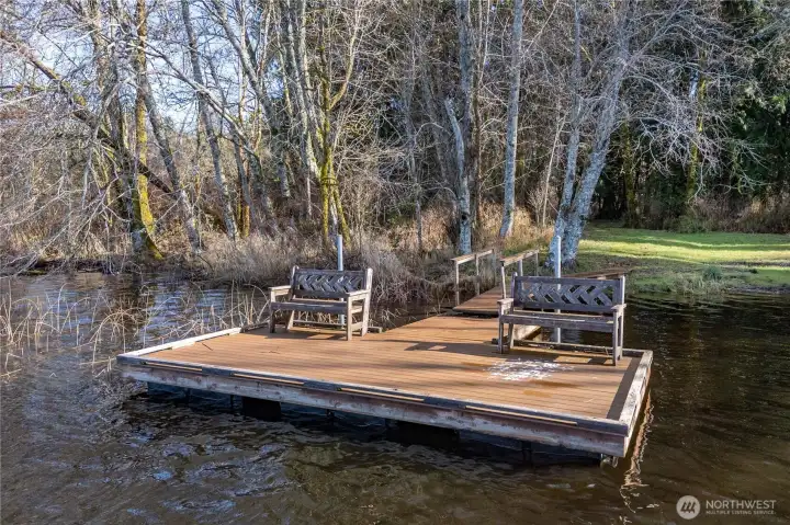 Private dock is for residents only.