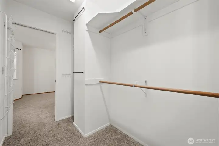 Primary closet (one of two)