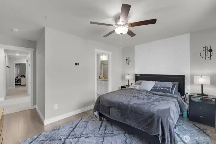 Large primary bedroom