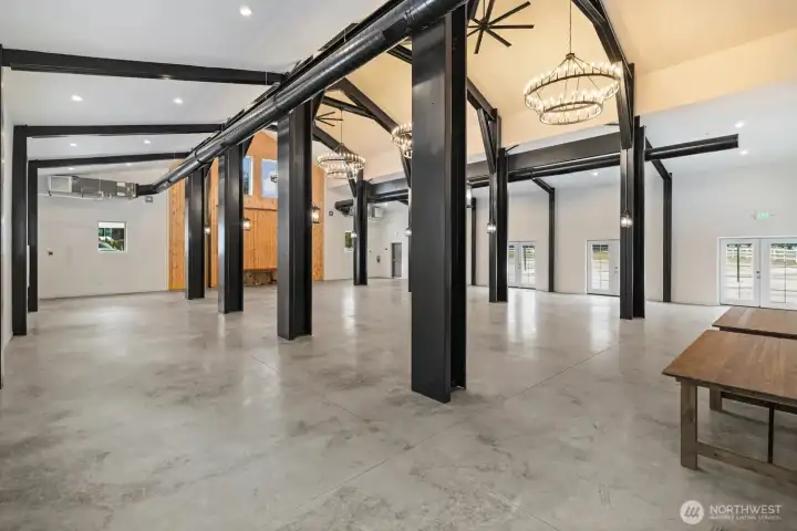 Interior of the Barn