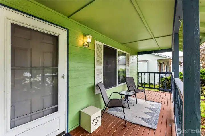 Covered Front Porch