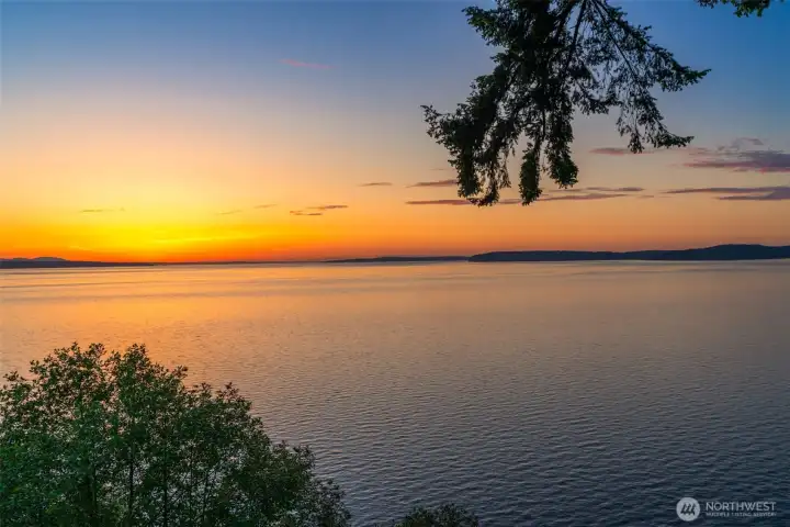 Enjoy stunning sunsets.
