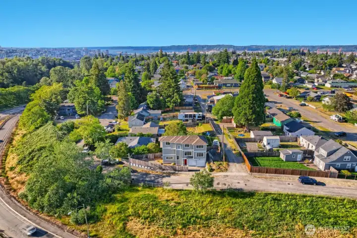 Additional parking spot to the right of the home for RV or additional cars. Excellent commuter location and easy access to everything Tacoma has to offer!