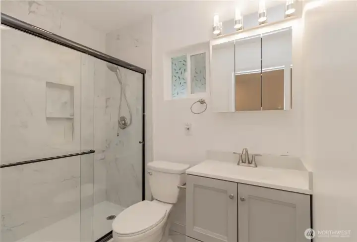 Additional living space bathroom