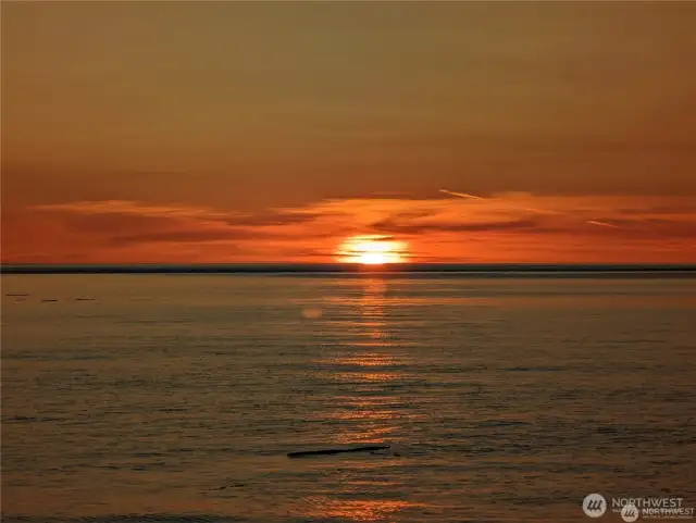 9 P.M. Sunset from Deck