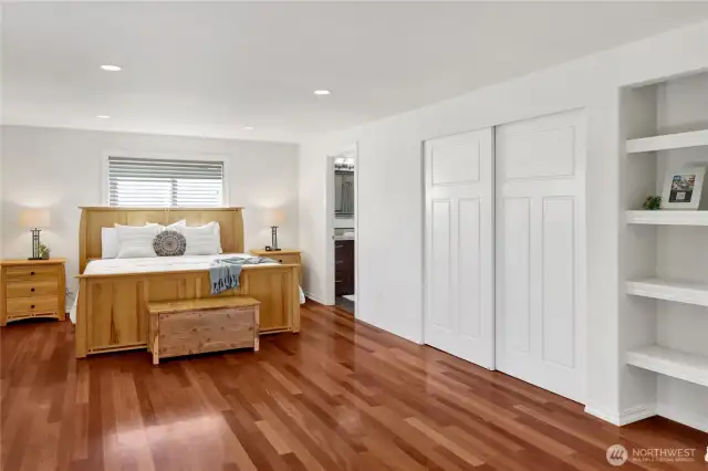 Beautiful bright primary suite