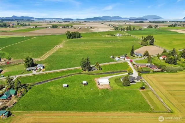 7.72 acres in a peaceful setting. Not in the flood zone!