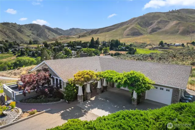 Nestled in the foothills of Wenatchee.