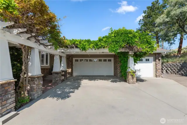 Lovely front entrance.