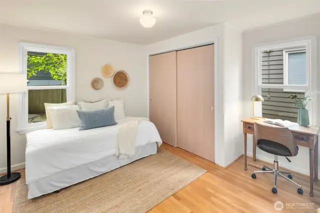 Whether you need a second bedroom, guest space, or inspiring home office—this room flexes beautifully to meet your needs.