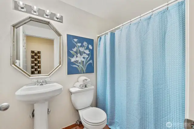 Second main floor bathroom
