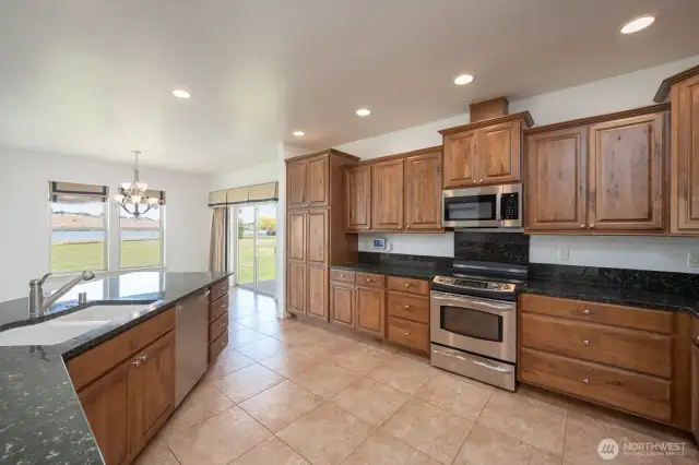 Enjoy the Lake View from the Kitchen!
