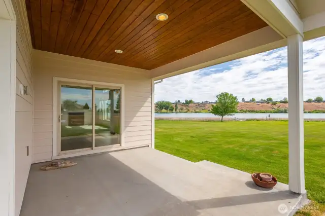 Patio off of the Dining Room