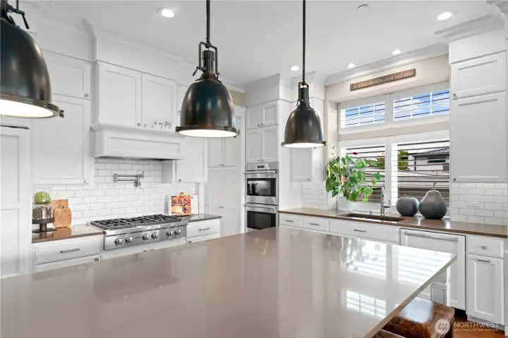 High end lighting and fixtures throughout.