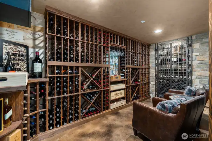 Temperature controlled Wine tasting room