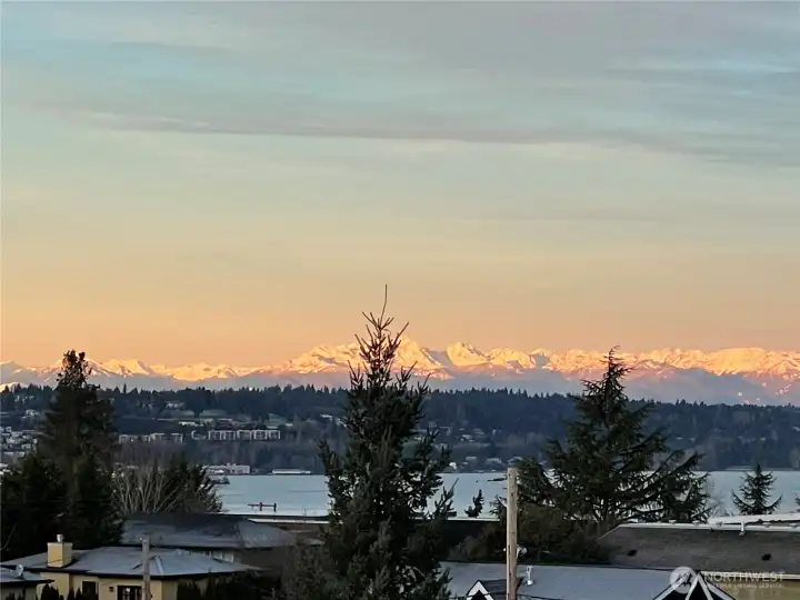 Olympic Mountains in Winter!