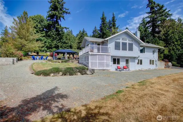 Beautiful views to the south and the west.  A great home for entertaining.