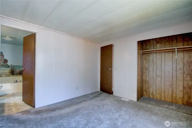 Primary with bathroom