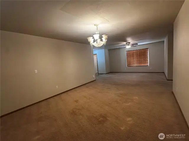 Family-room as you walk into entrance of the house