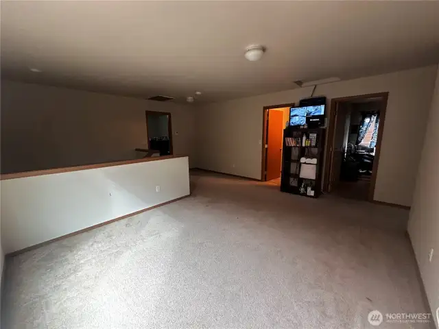 Upstairs flex room