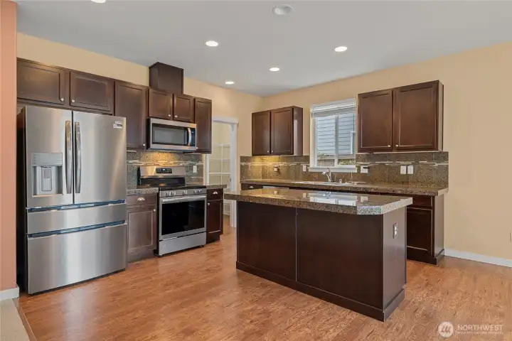 New stainless appliances