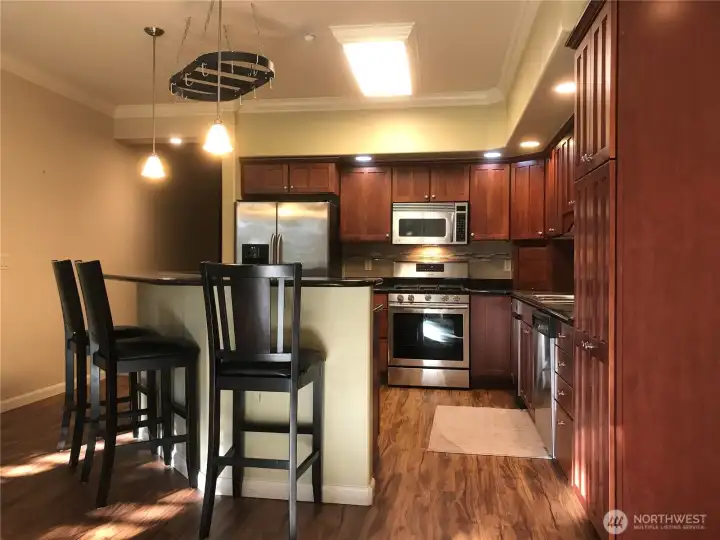 Kitchen with Bar