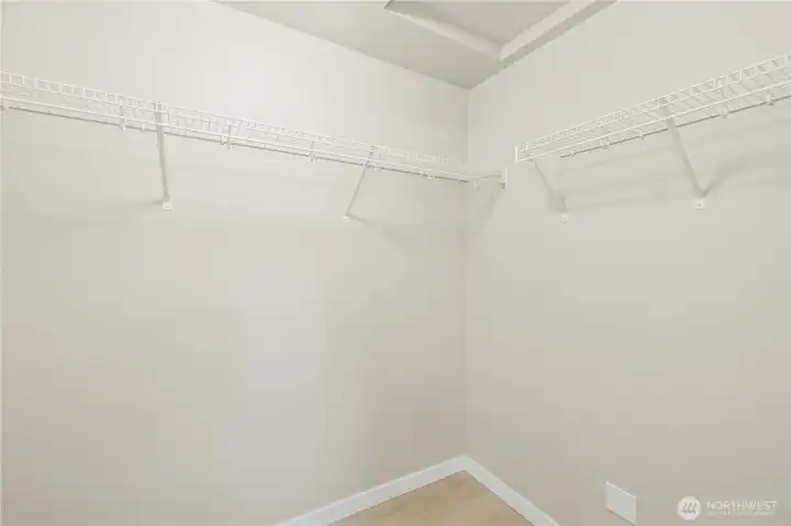 Primary Walk In Closet