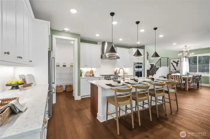 Pictures of Model home. Not pictures of actual home. Features, colors, layout may vary.