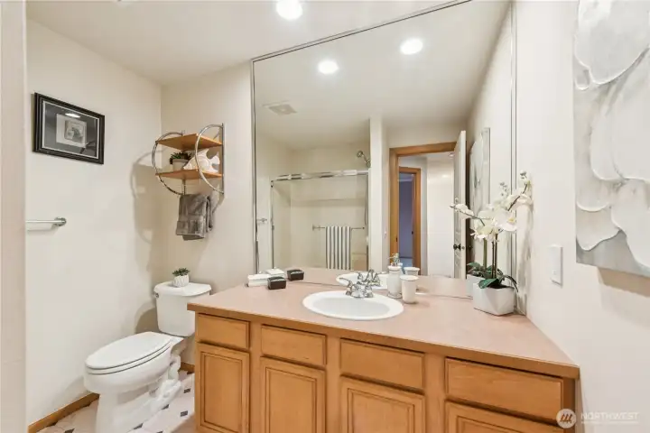 Upstairs bathroom