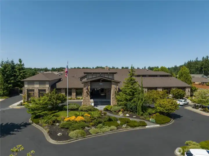 The Infamous Jubilee Lodge. Very active, almost 100 clubs to choose from and join. Salt water pool, yoga glasses, State of the Art Gym, Pot Lucks, Meeting Spaces and so much more! You have to come experience the lifestyle!