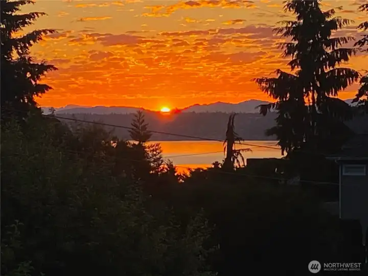 Sunrise views are absolutely stunning.