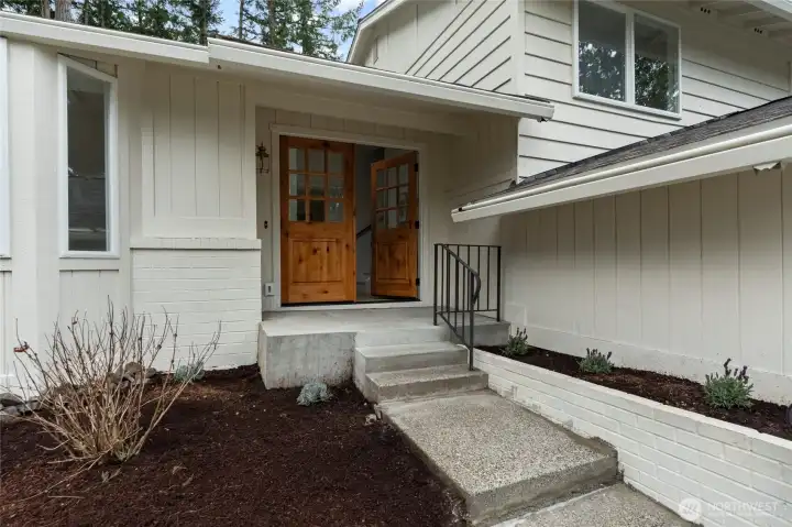 Sharp lines and curated textures—this extensive remodel brings a bold, modern edge to a classic silhouette.