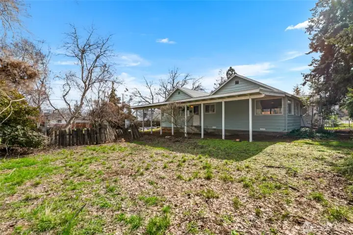 Double lot .29 of an acre