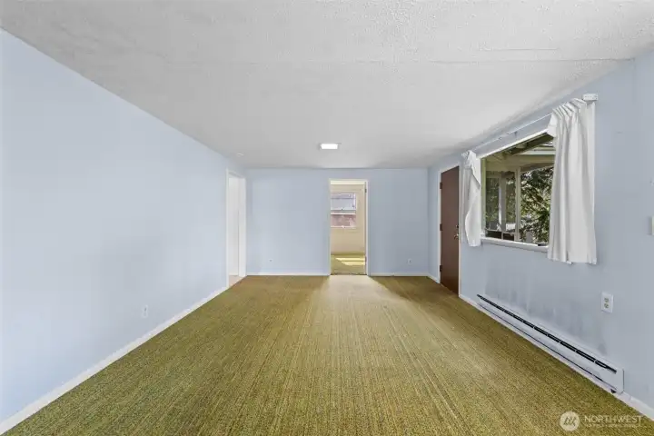 main entrance living room