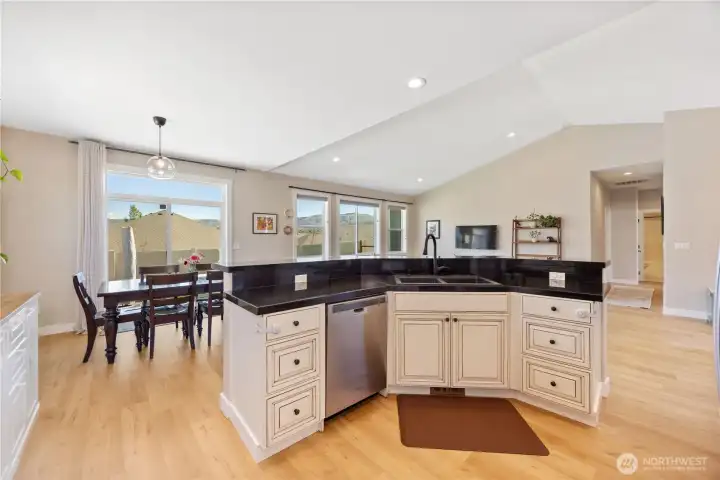 Excellent open layout.