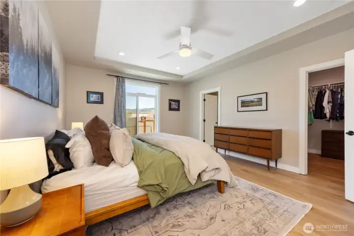 Spacious Primary suite.