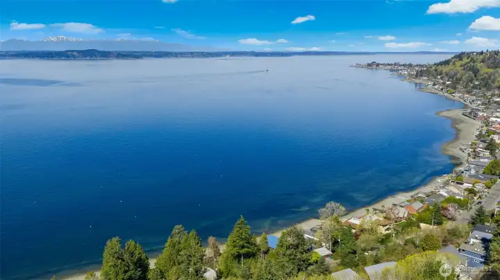 Where water + sky converge.