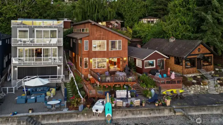 Long summer evenings bathed in the gentle light of dusk. [photo from last summer]