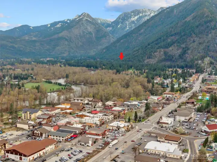 Key Characteristics & Attractions:  Bavarian Village: The town center features, specialized,,,timber-framed buildings,,and,cobblestone streets, creating a,German,village,feel.  Cultural Festivities: Famous for its,extensive,Christmas lighting ceremony (over 500,000 lights),,Oktoberfest,celebrations, and,seasonal,festivals,.  Dining and Shopping: Features,numerous,German,restaurants, beer gardens, wine tasting rooms, and specialty shops, such as the,Front Street,Nutcracker,Museum,.  Outdoor Recreation: Located near the,Cascade Mountains,and,Wenatchee River,, offering,white water,rafting,,hiking,,biking,,and,skiing, in the winter,.  History: Originally a logging and railroad town, it was redesigned in the 1960s to mirror Bavarian villages to boost tourism.  Year-Round Destination: In addition to winter, it is popular during summer for hiking and fall for foliage,.   Leavenworth Washington  Leavenworth Washington   +11  The town is very walkable and is a popular weekend destination in the