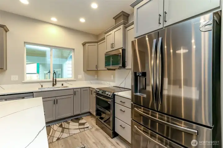 Black Stainless appliance