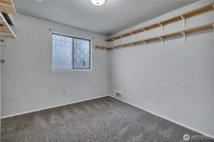 Spacious second bedroom.