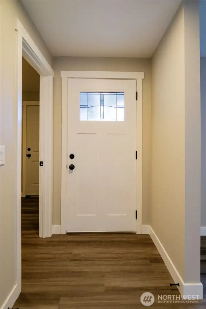 ENTRY WAY...UTILITY/MUD ROOM TO THE LEFT