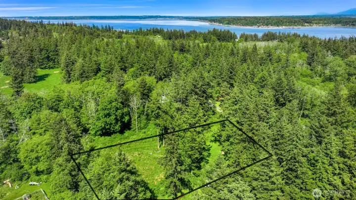 Serene, just-under-an-acre lot offering tranquility and space Serene, just-under-an-acre lot offering tranquility and space