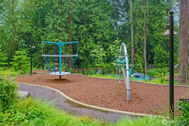 Community playground, at the Suquamish Historical museum.