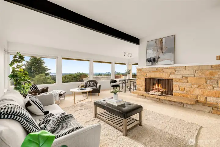 Soaring cathedral ceilings, and expansive living spaces designed to maximize natural light and views. Soaring cathedral ceilings, and expansive living spaces designed to maximize natural light and views.