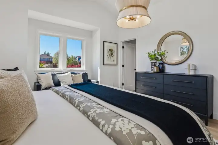 Primary bedroom suite