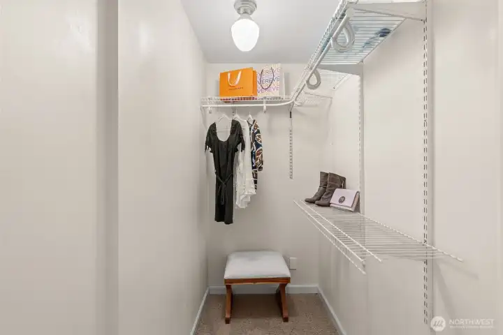 primary closet